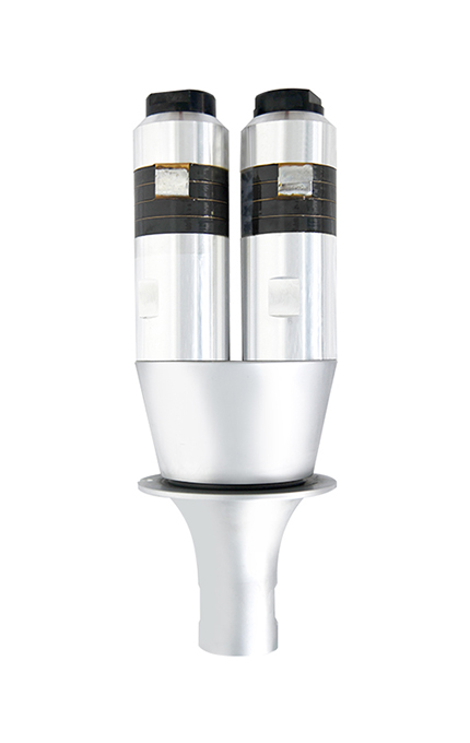 15kHz-4200W 玩滚球的十大靠谱平台换能器 双柱直筒(银黑)