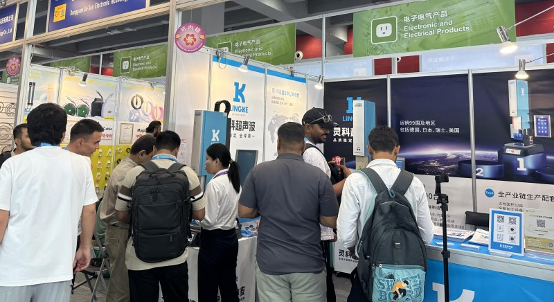 灵科超声波伺服焊接设备亮相广交会，彰显智能焊接领先实力(图3)